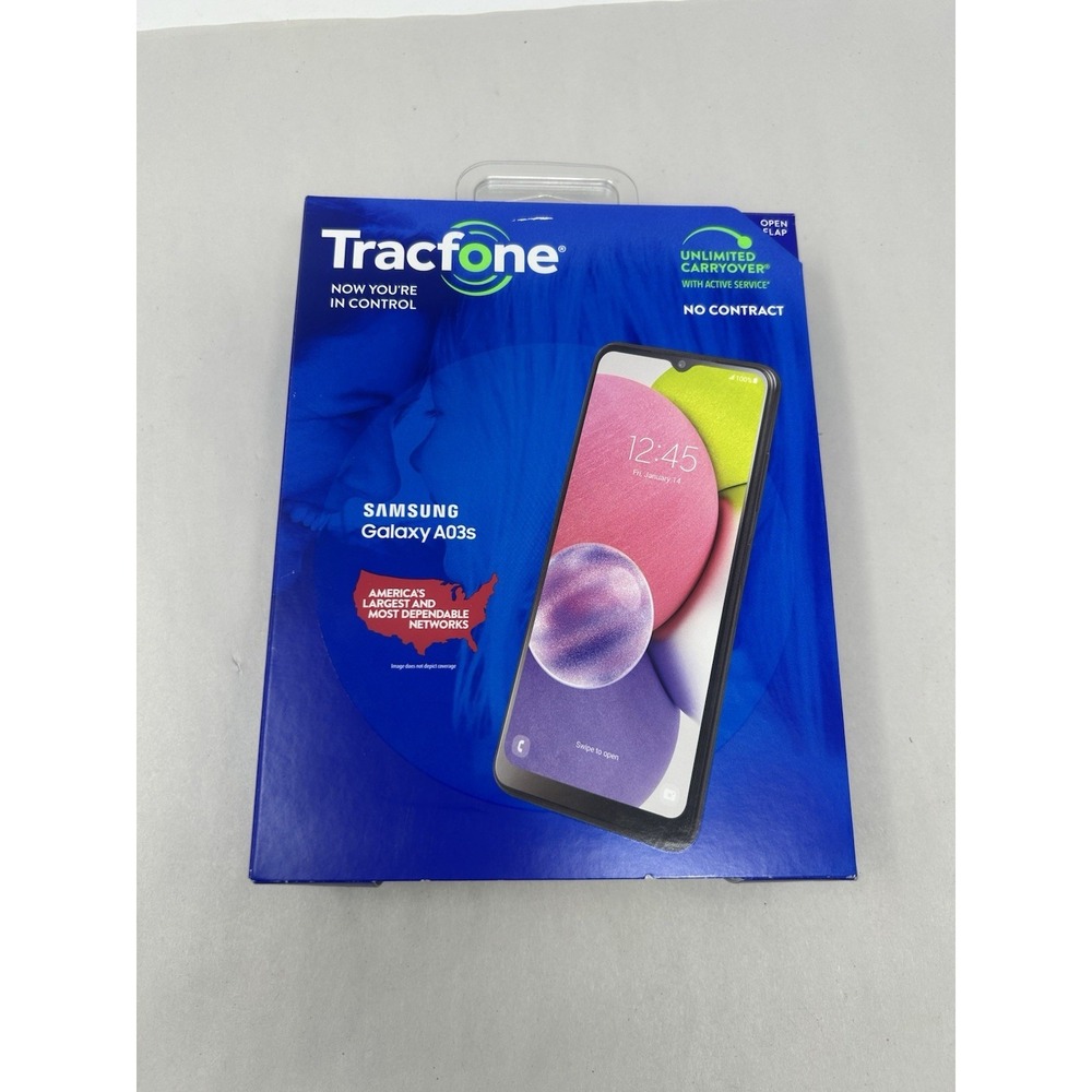 Samsung Galaxy A03S SM-S134DL 32GB - Black - Tracfone